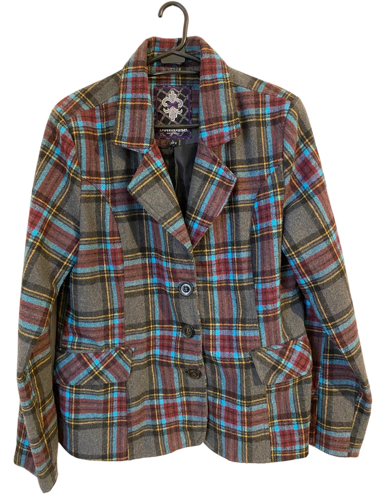 campera de cuadros