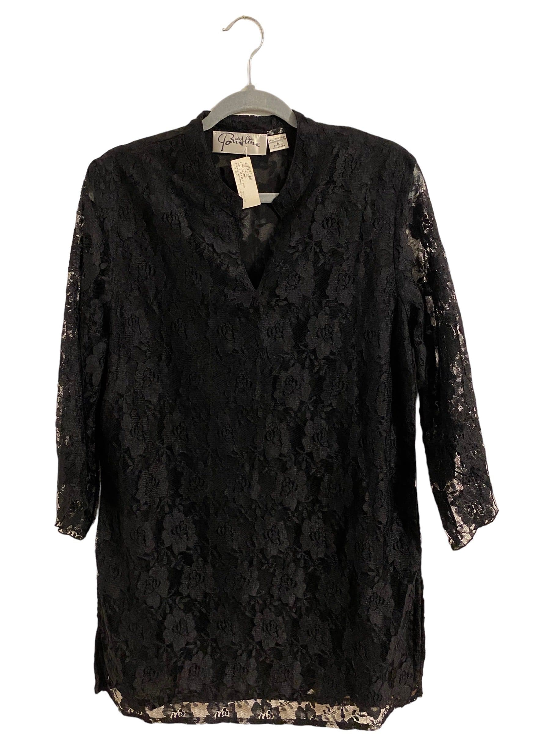 Vestido corto de encaje