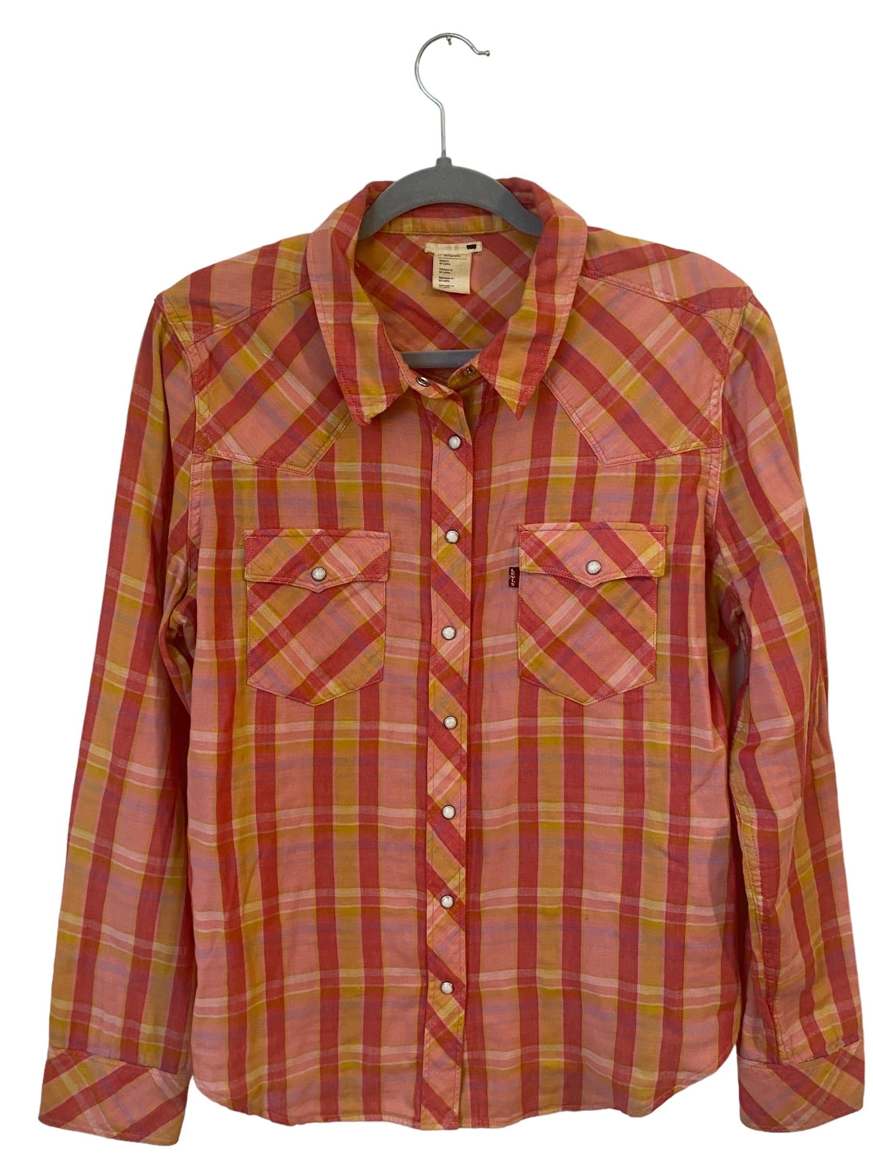 Camisa Levis rosa vintage