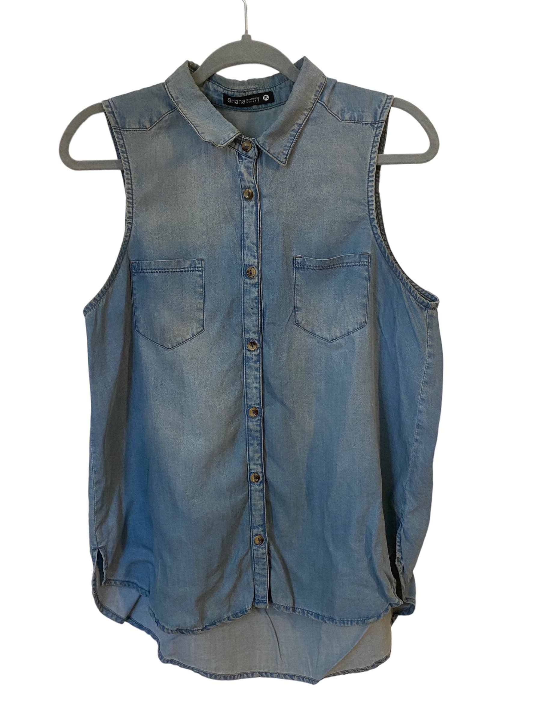 Camisa Denim con botones