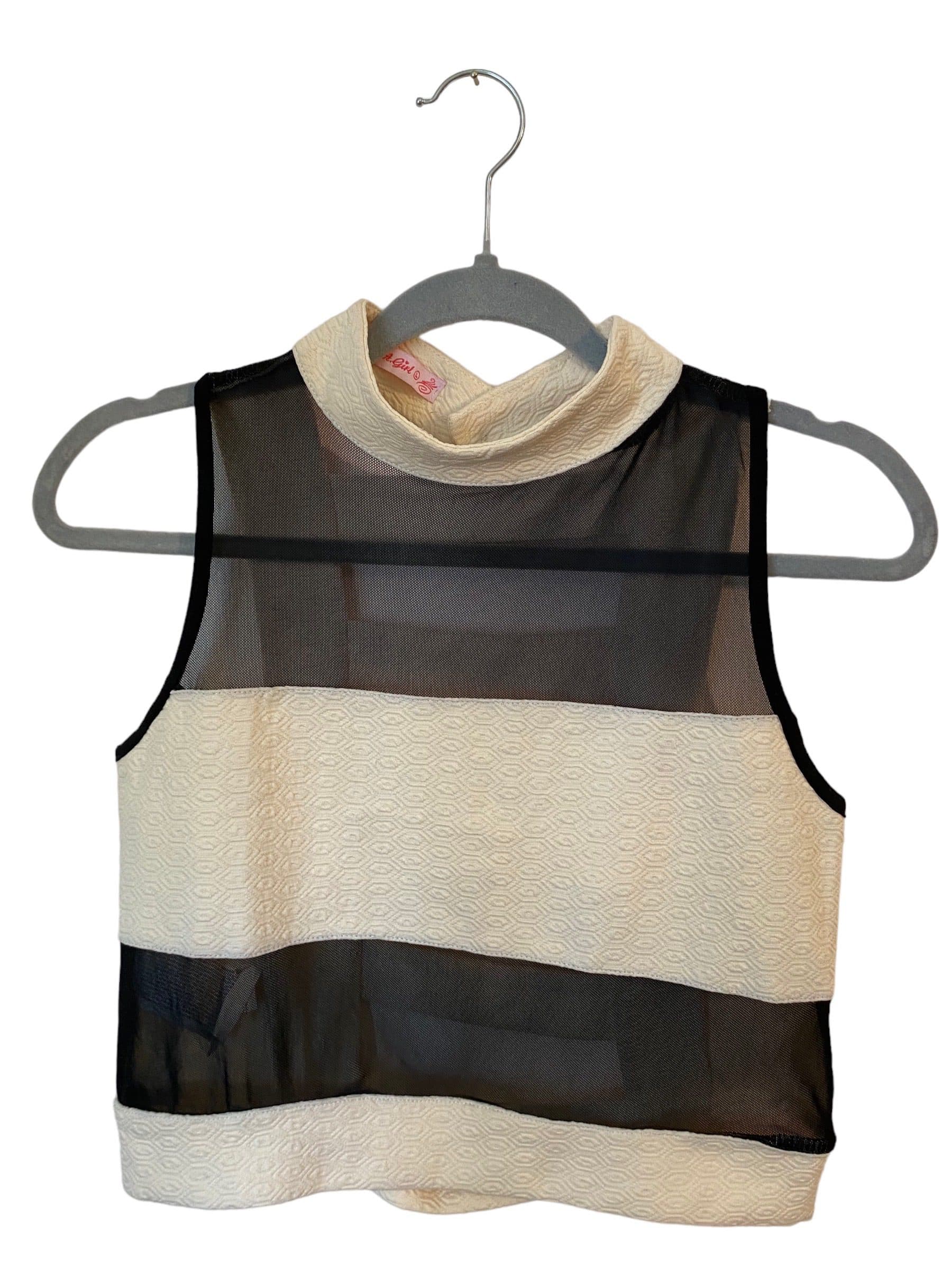 Top con transparencia