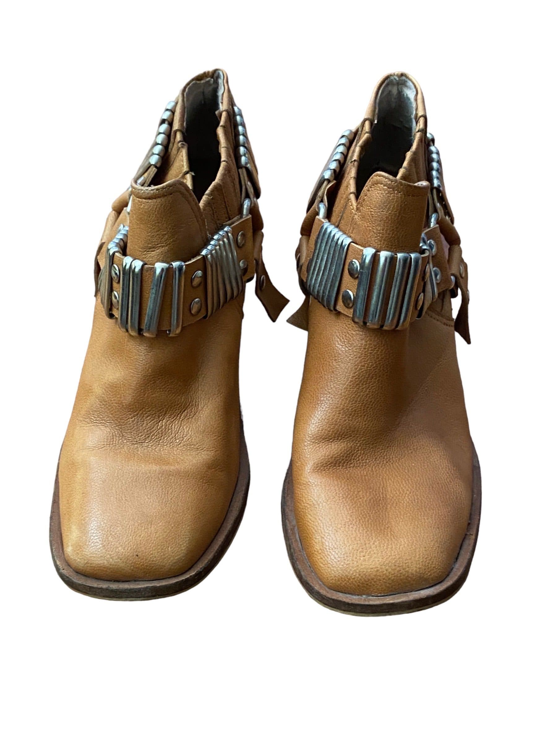 Botitas estilo texana de taco