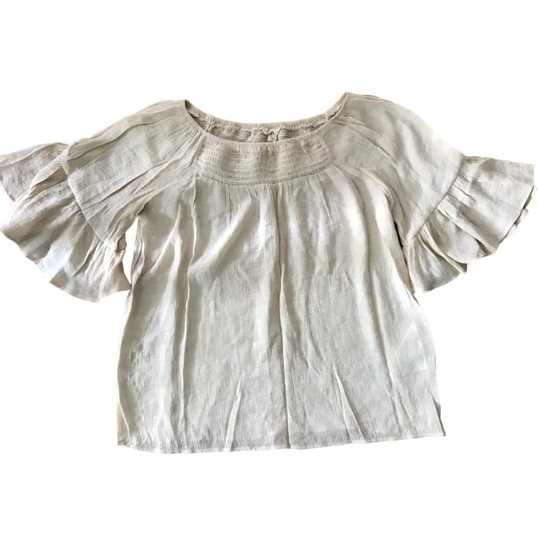 camisa crema