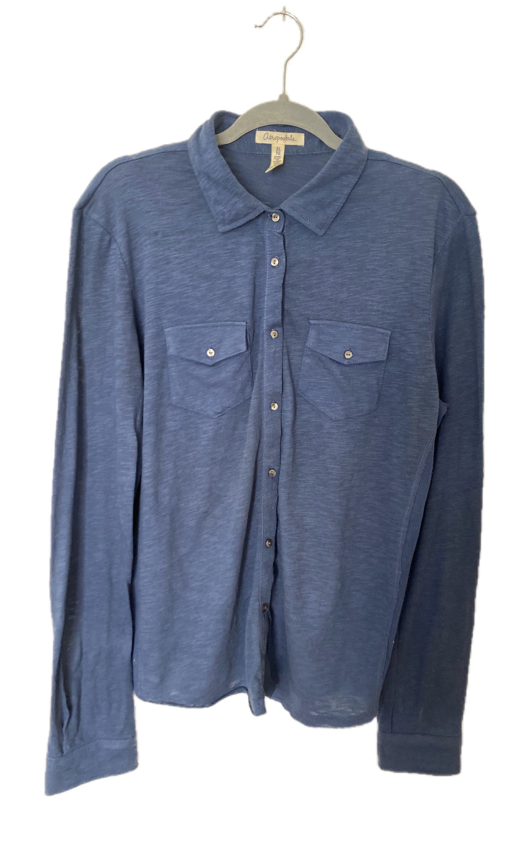 Camisa Azul Aeropostale