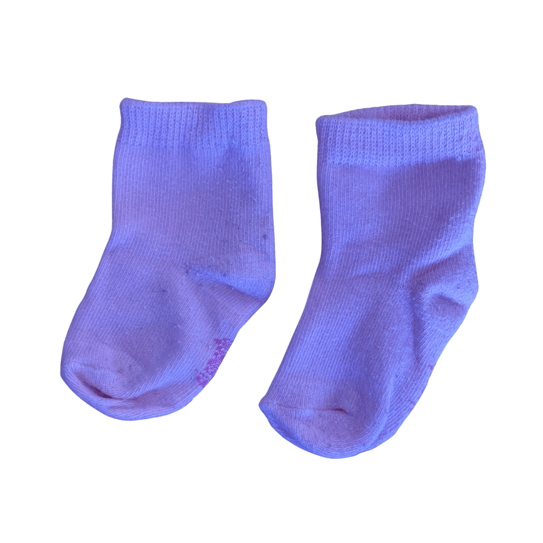 Medias bebé lilas (algodón)
