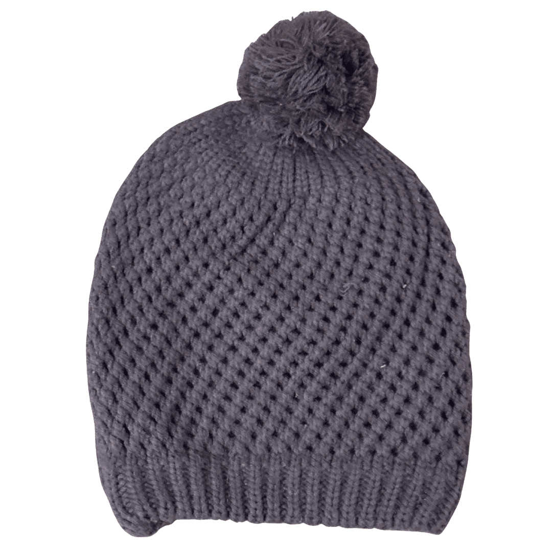 Gorro tejido cafe